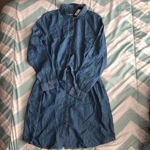 Denim dress